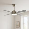 Ventilador De Techo Silver Telefunken VDT-CFWB001SL
