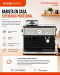 Cafetera Espresso Silver Kanji Home KJH-CFE1000SL