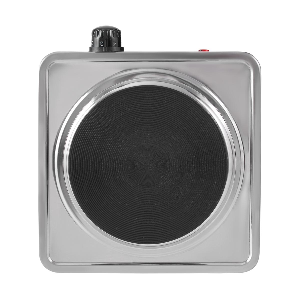 Anafe Eléctrico 1200W Simple Plateado Westinghouse WH-HP1200STD