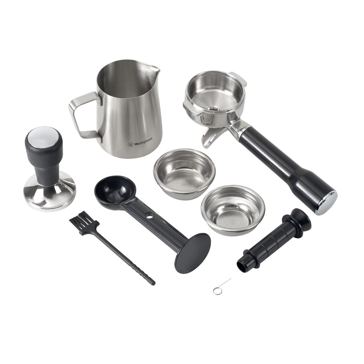 Cafetera Espresso Negra Westinghouse WH-CFE1450BL
