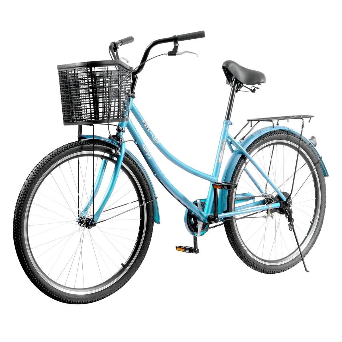 Bicicleta De Paseo Rodado 27" Turquesa Kanji On Wheels KJW-27ACECAN-T