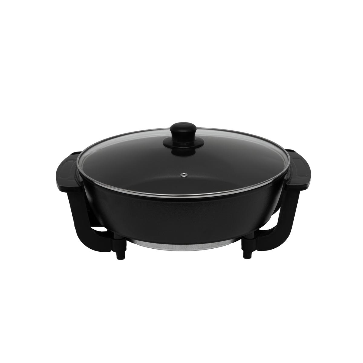 Paellera Eléctrica Valencia Negra Kanji Home KJH-PAEVALE-BK