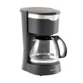 Cafetera Eléctrica 6 Tazas Negra Kanji Home KJH-CMF0800T01