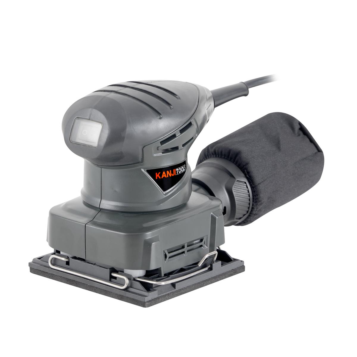 Lijadora 230W Negra Kanji Tools KJT-LO2302GB