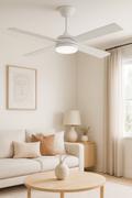 Ventilador De Techo Blanco Telefunken VDT-CFWB001WT