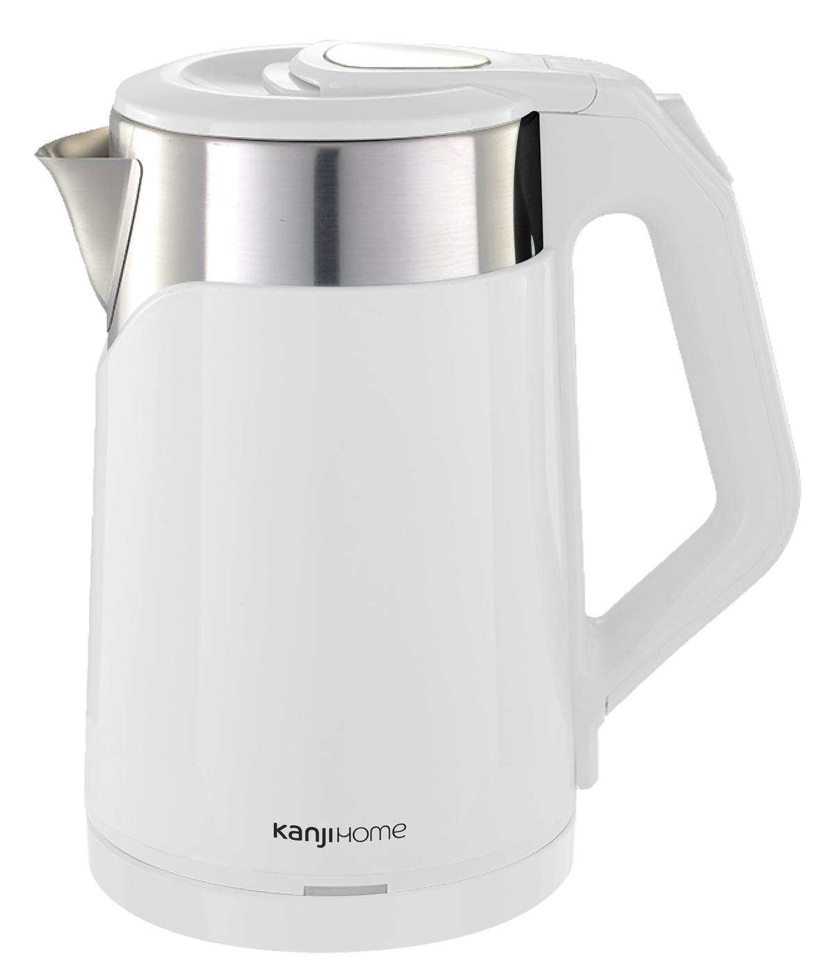 Pava Eléctrica 1,8L Blanca Kanji Home KJH-PE15003S