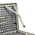 Mesa Plegable Cuadrada Gris Kanji KJ-CAMPMC01G