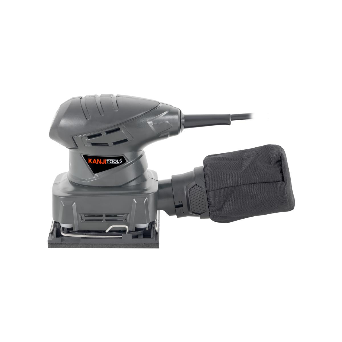 Lijadora 230W Negra Kanji Tools KJT-LO2302GB