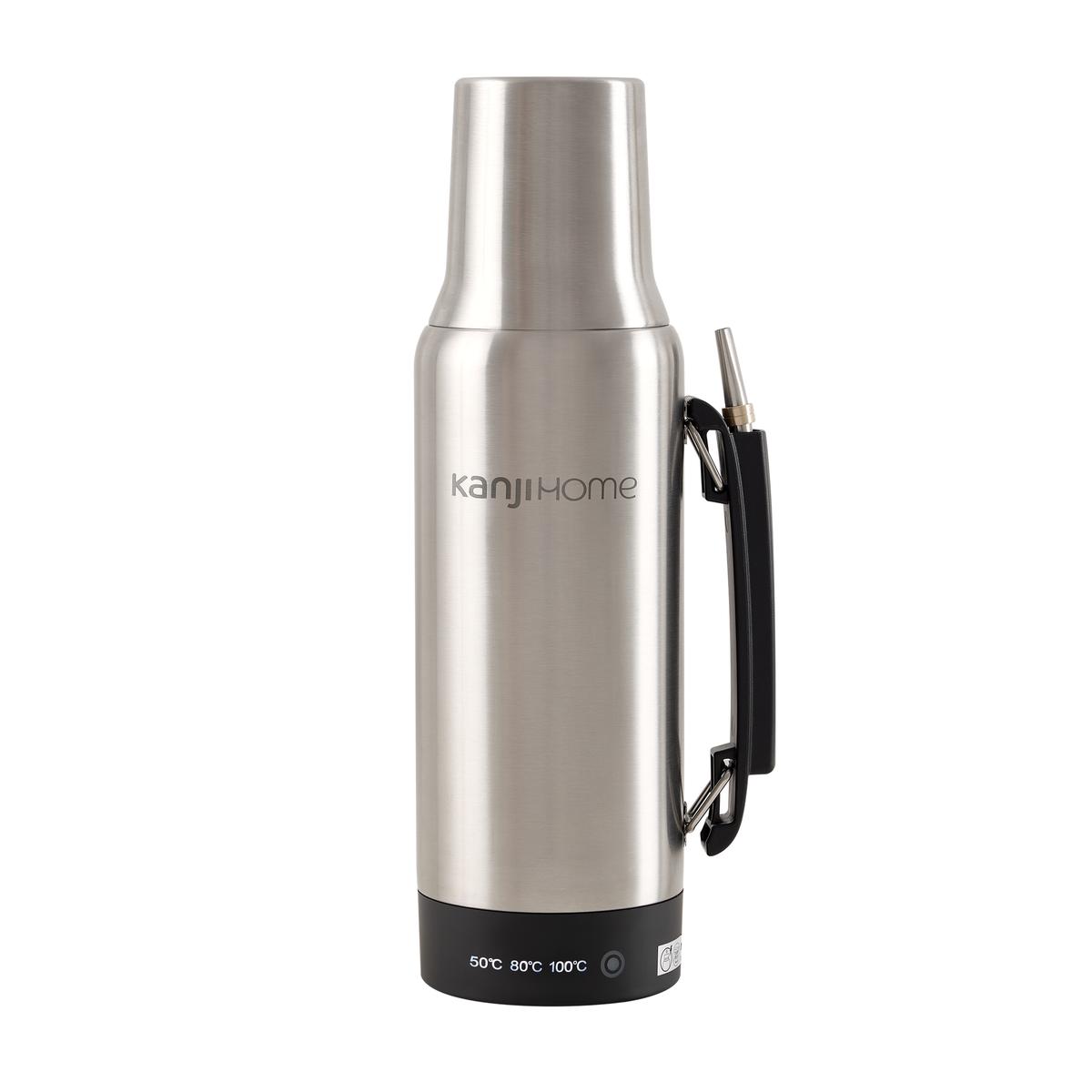 Termo 1L Silver Kanji Home KJH-PE10M-S