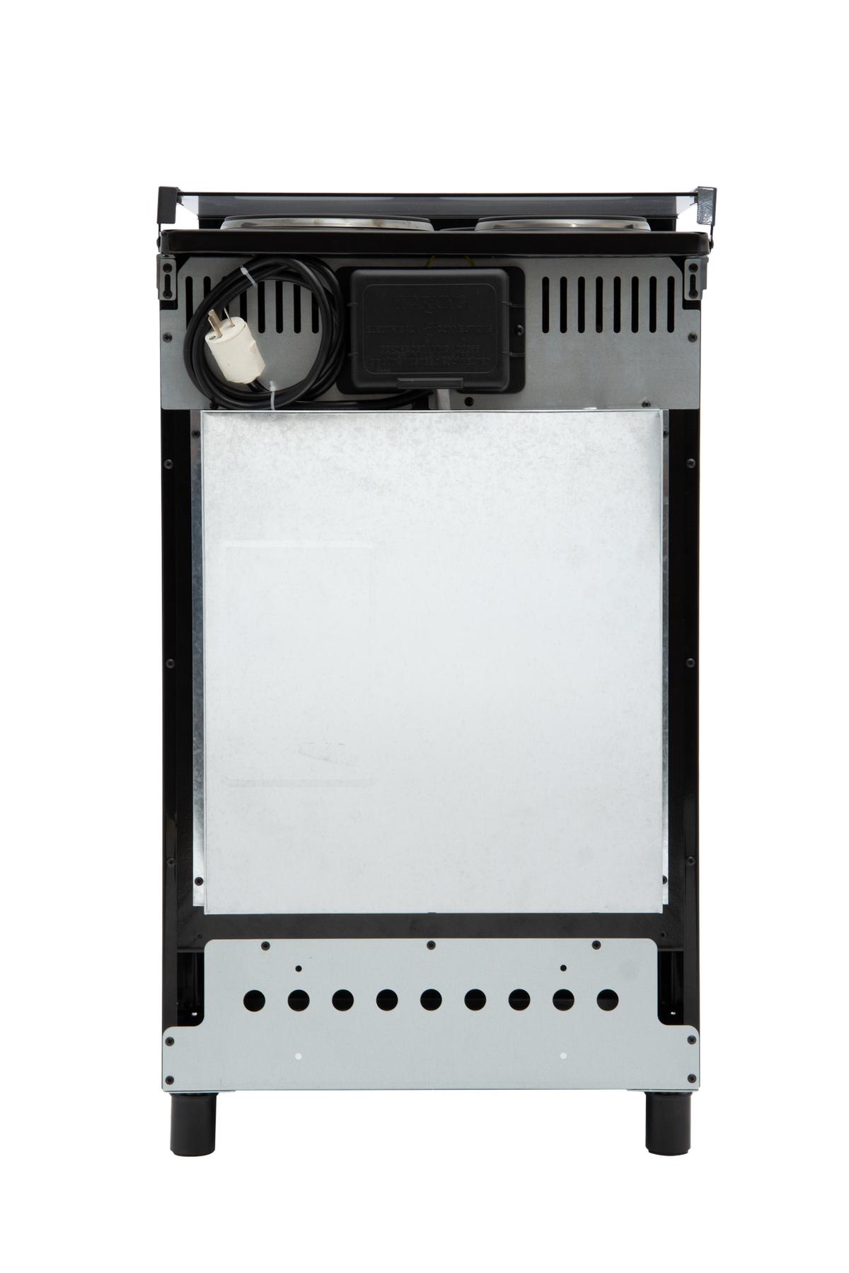 Cocina Eléctrica 50×50 Gris Kanji Black KJH-EKG001V