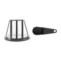 Cafetera Eléctrica 6 Tazas Negra Kanji Home KJH-CMF0800T01