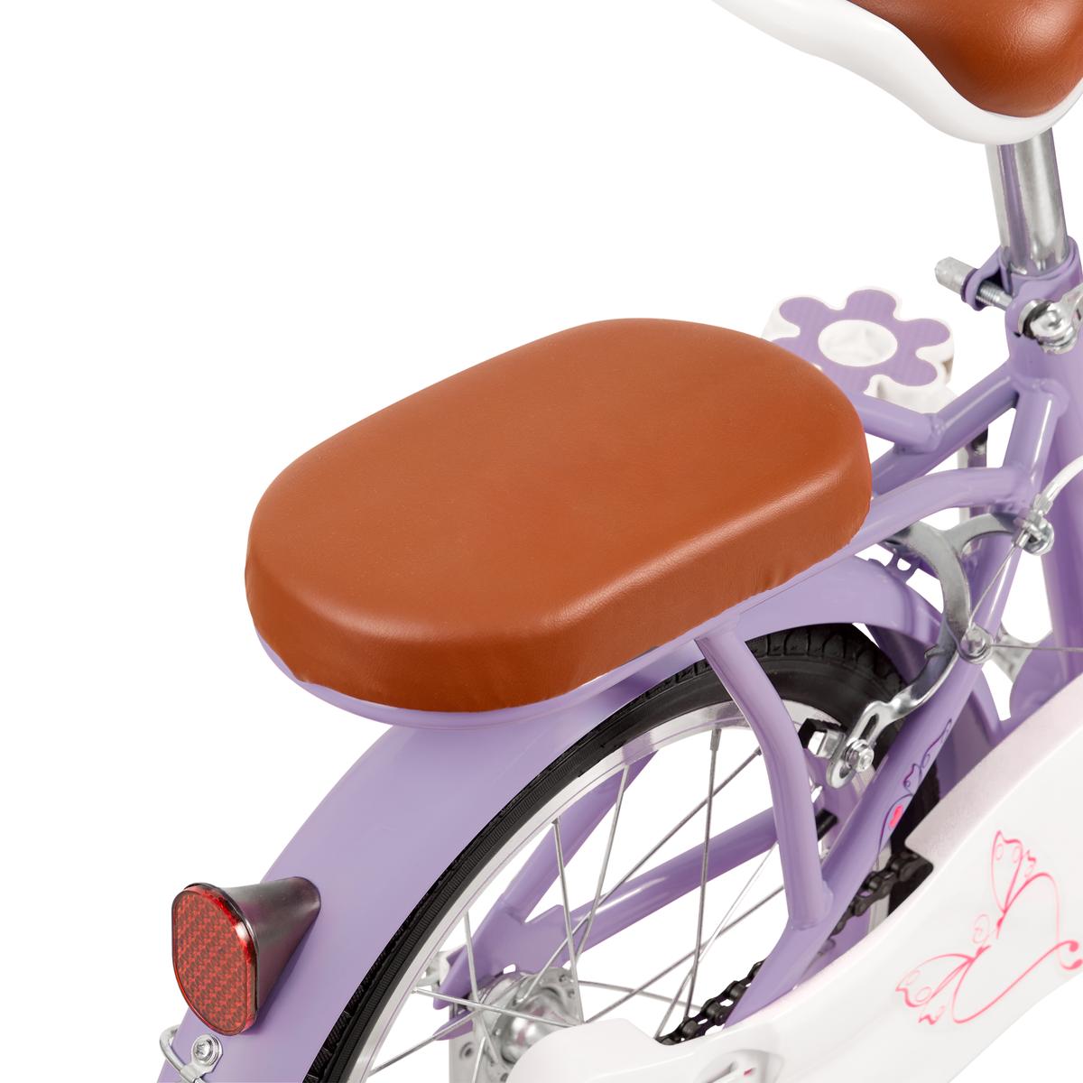 Bicicleta De Paseo Infantil Rodado 16" Violeta Kanji On Wheels KJW-16ACECAN-V