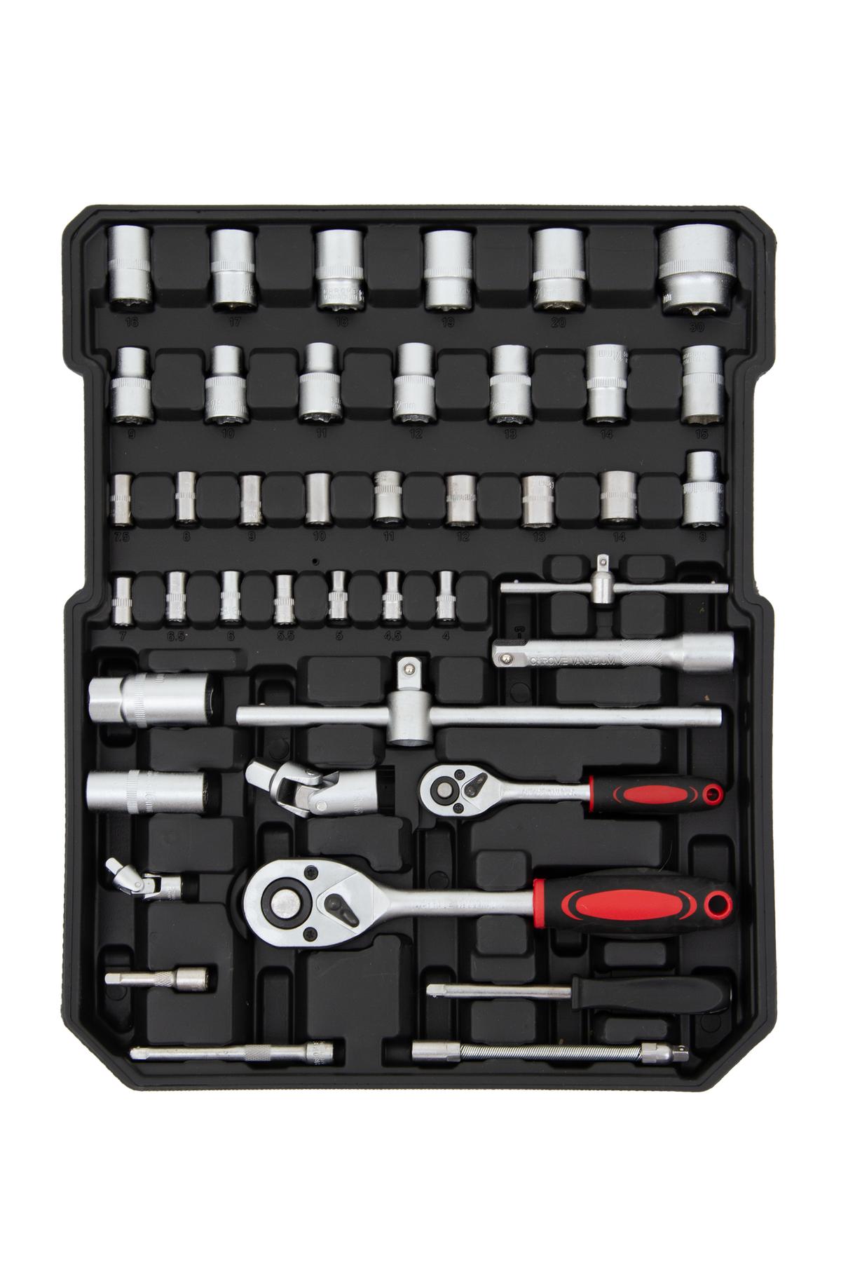 Kit De Herramientas Rojo Kanji Tools KJT-VLKITRD
