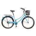 Bicicleta De Paseo Rodado 27" Turquesa Kanji On Wheels KJW-27ACECAN-T