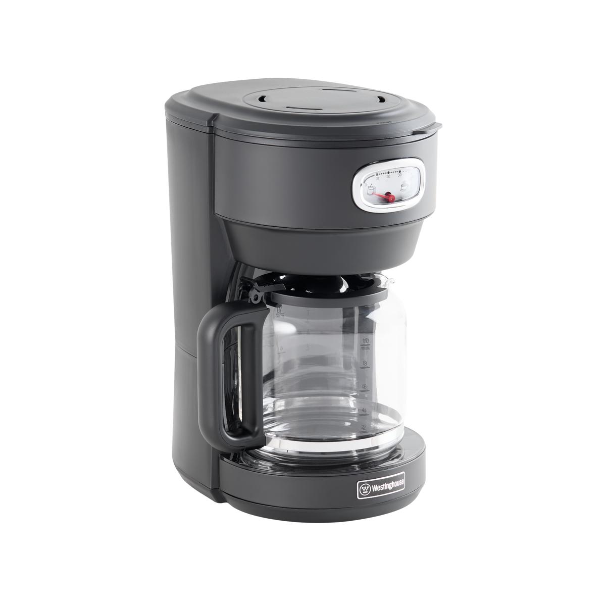 Cafetera Eléctrica Retro Negra Westinghouse CAF-CMF1000S03