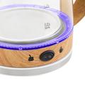 Pava Eléctrica 1,8L Corte Mate De Vidrio Kanji Home KJH-PE15001M-BK
