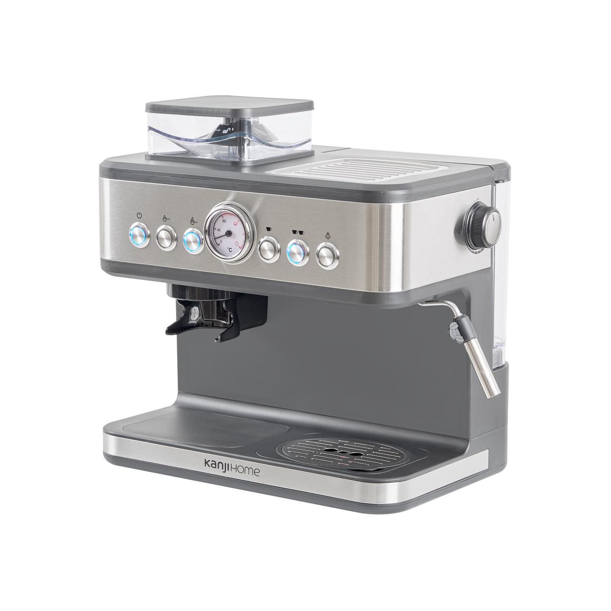 Cafetera Espresso Silver Kanji Home KJH-CFE1000SL