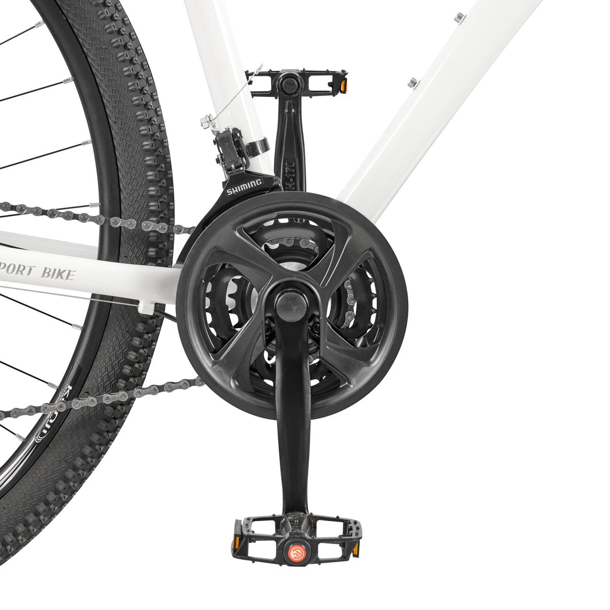 Bicicleta Mountain Bike Rodado 29" Blanca Kanji On Wheels KJW-29ALUWOM-W