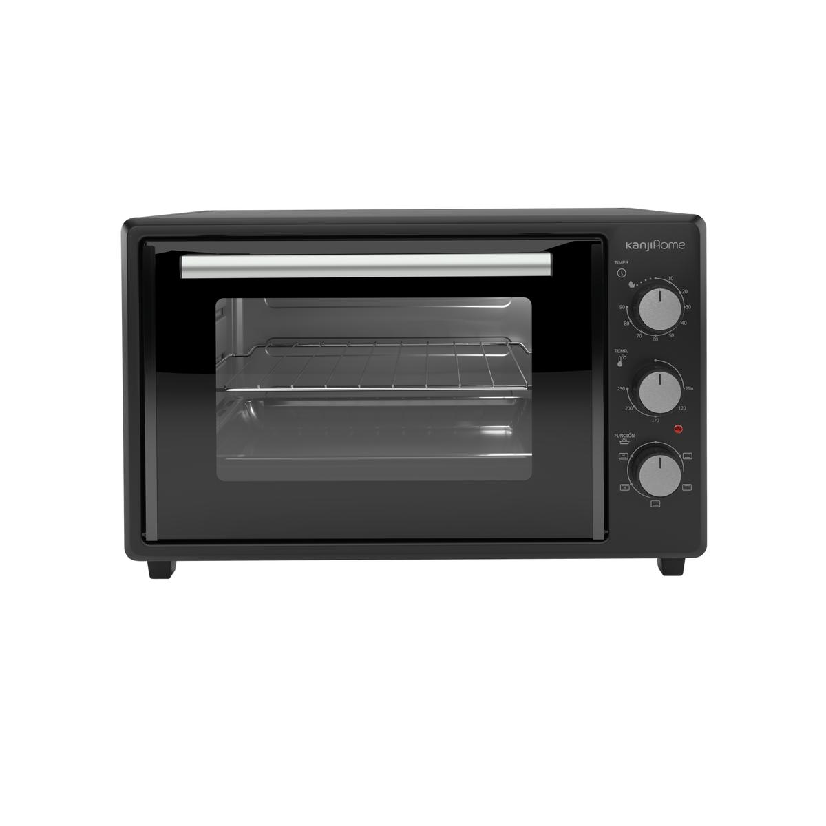 Horno Eléctrico 35L Negro Kanji Home KJH-HETR3T01