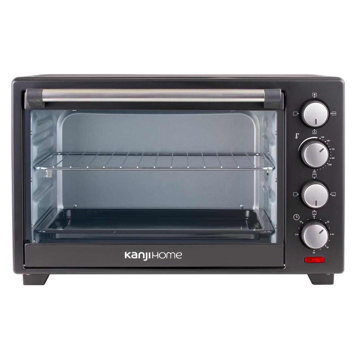 Horno Eléctrico 40L Negro Kanji Home KJH-HE400012000RC