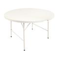 Mesa Plegable Circular Blanca Kanji KJ-CAMPRED01W