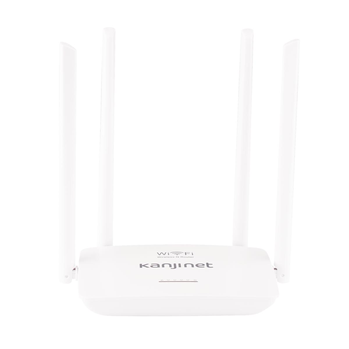 Router 4 Antenas Blanco Kanji KJN-ROUT4A01