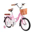 Bicicleta De Paseo Infantil Rodado 16" Rosa Kanji On Wheels KJW-16ACECAN-P