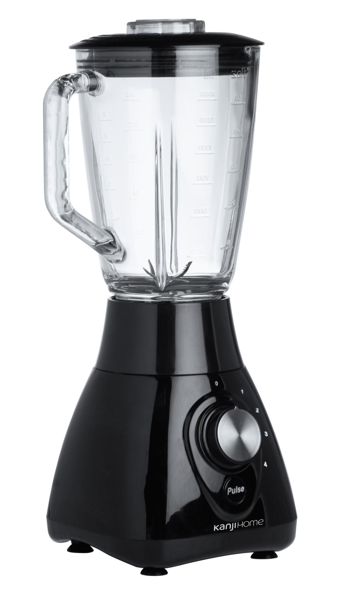 Licuadora 1,5L 800W Vertical Negra Kanji Home KJH-BL0800LA01-B