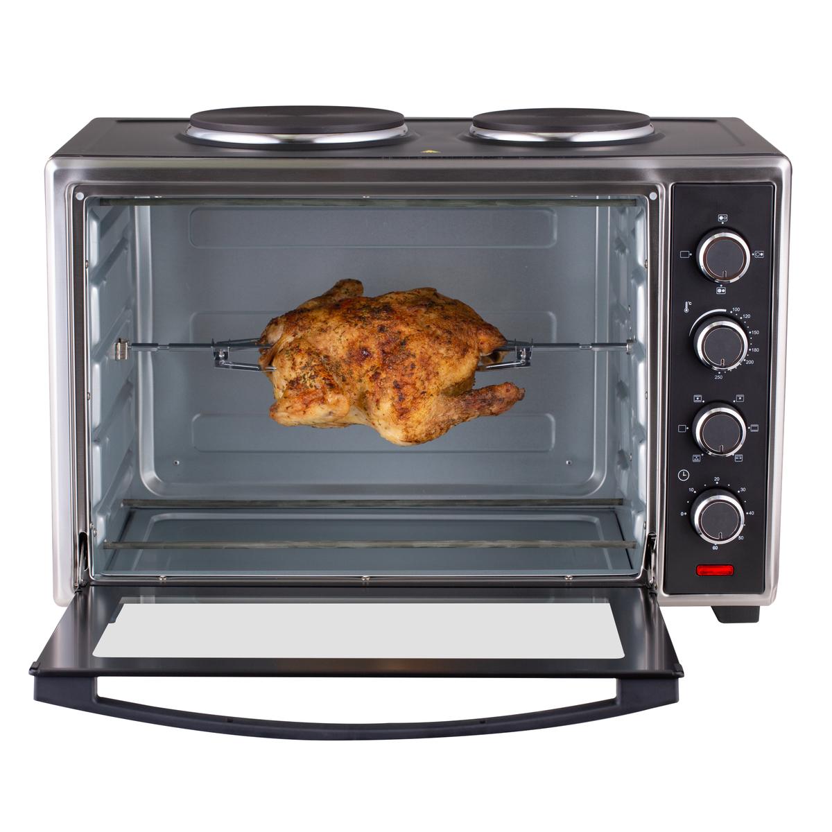 Horno Eléctrico 60L Negro Westinghouse WSH-HE600013600RAC