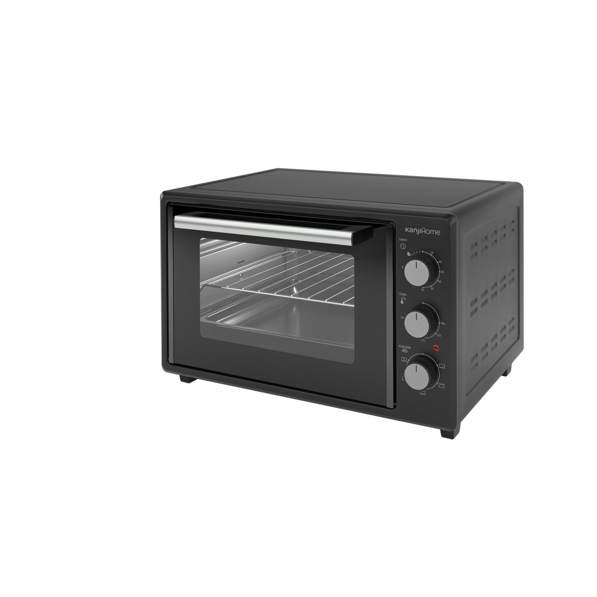 Horno Eléctrico 35L Negro Kanji Home KJH-HETR3T01