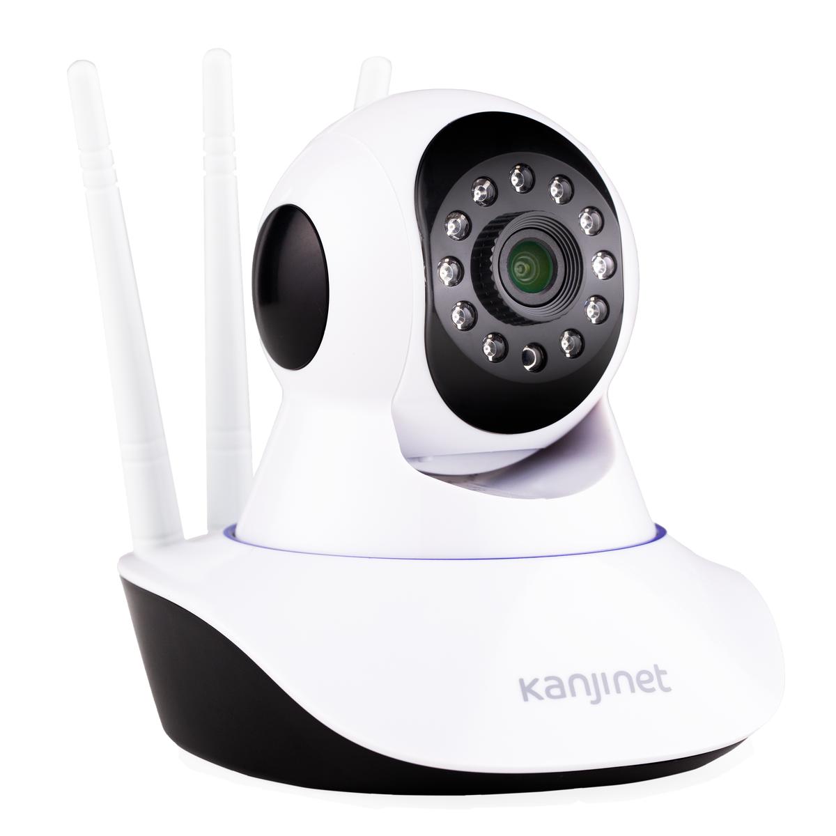 Cámara IP 3 Antenas Blanca Kanji KJ-CAMIPIMX2