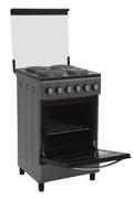 Cocina Eléctrica 50×50 Gris Kanji Black KJH-EKG001V
