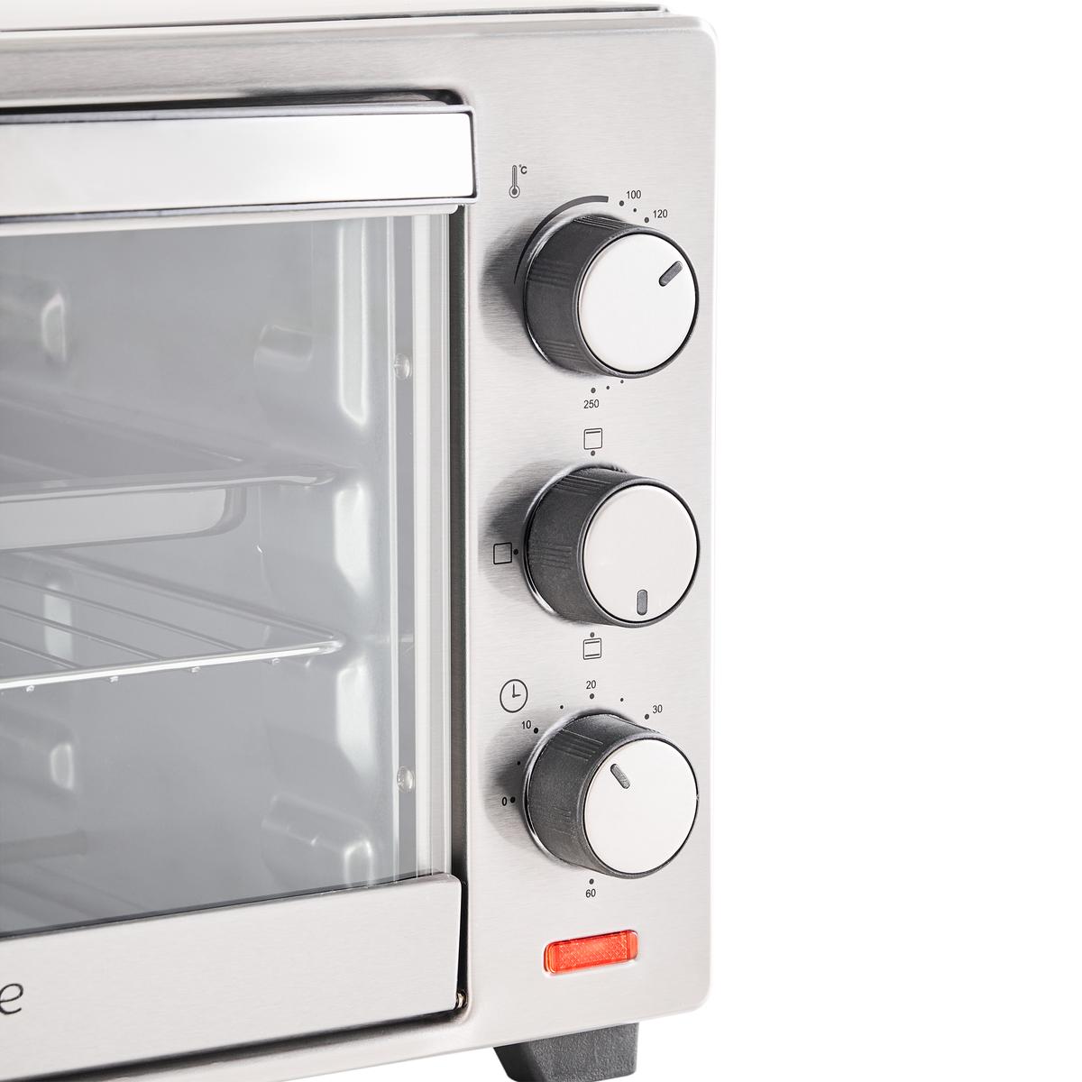 Horno Eléctrico 28L Silver Kanji Home KJH-HE280011600S-S