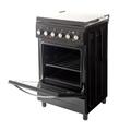 Cocina Eléctrica 50×50 Negra Kanji Black KJH-EKB001V