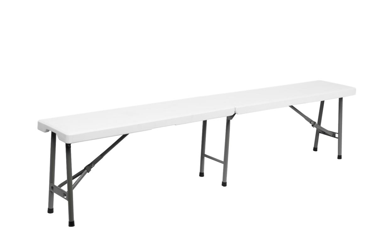 Banco Plegable Blanco Kanji KJ-CAMPBAN01