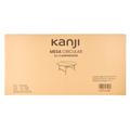 Mesa Plegable Circular Blanca Kanji KJ-CAMPRED01W