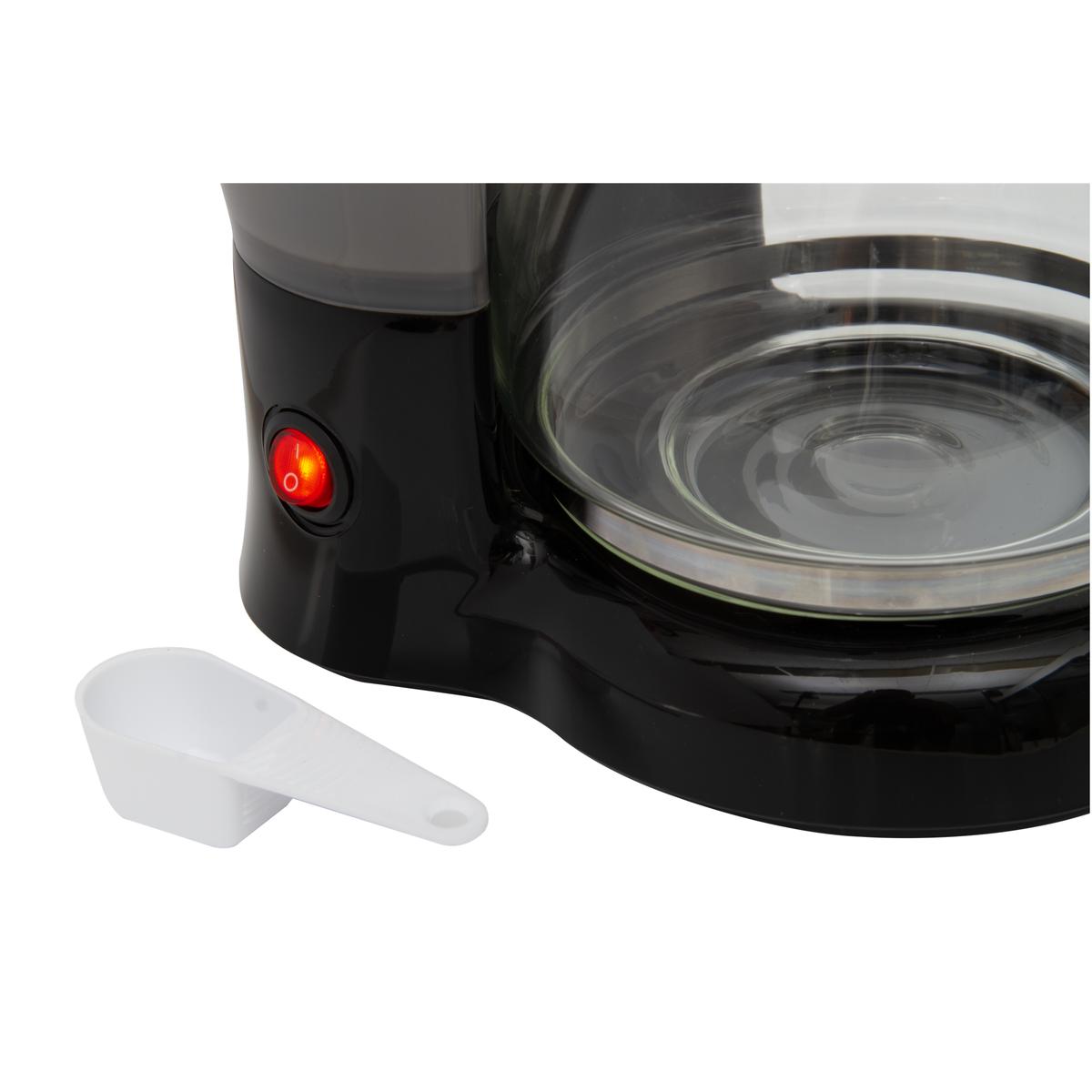 Cafetera Eléctrica 12 Tazas Negra Kanji Home KJH-CMF0800S02