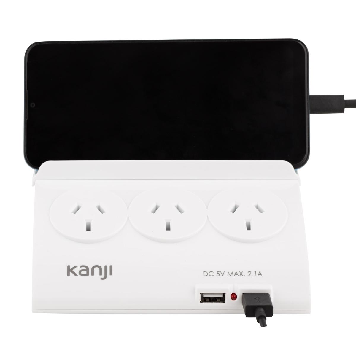 Prolongador Eléctrico Blanco Kanji SL9205