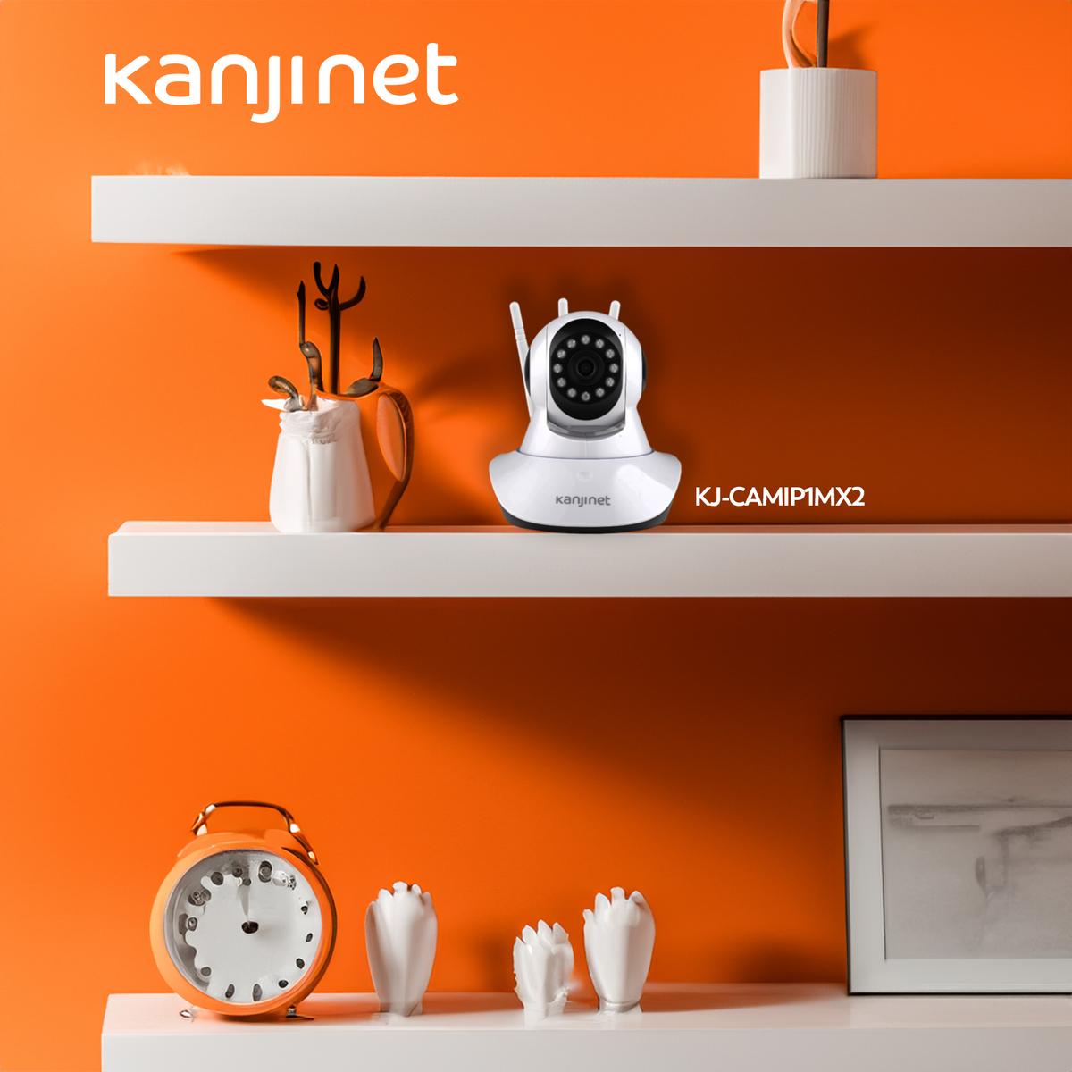 Cámara IP 3 Antenas Blanca Kanji KJ-CAMIPIMX2