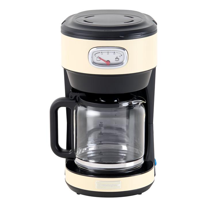 Cafetera Eléctrica Retro Blanca Westinghouse CAF-CMF1000S02
