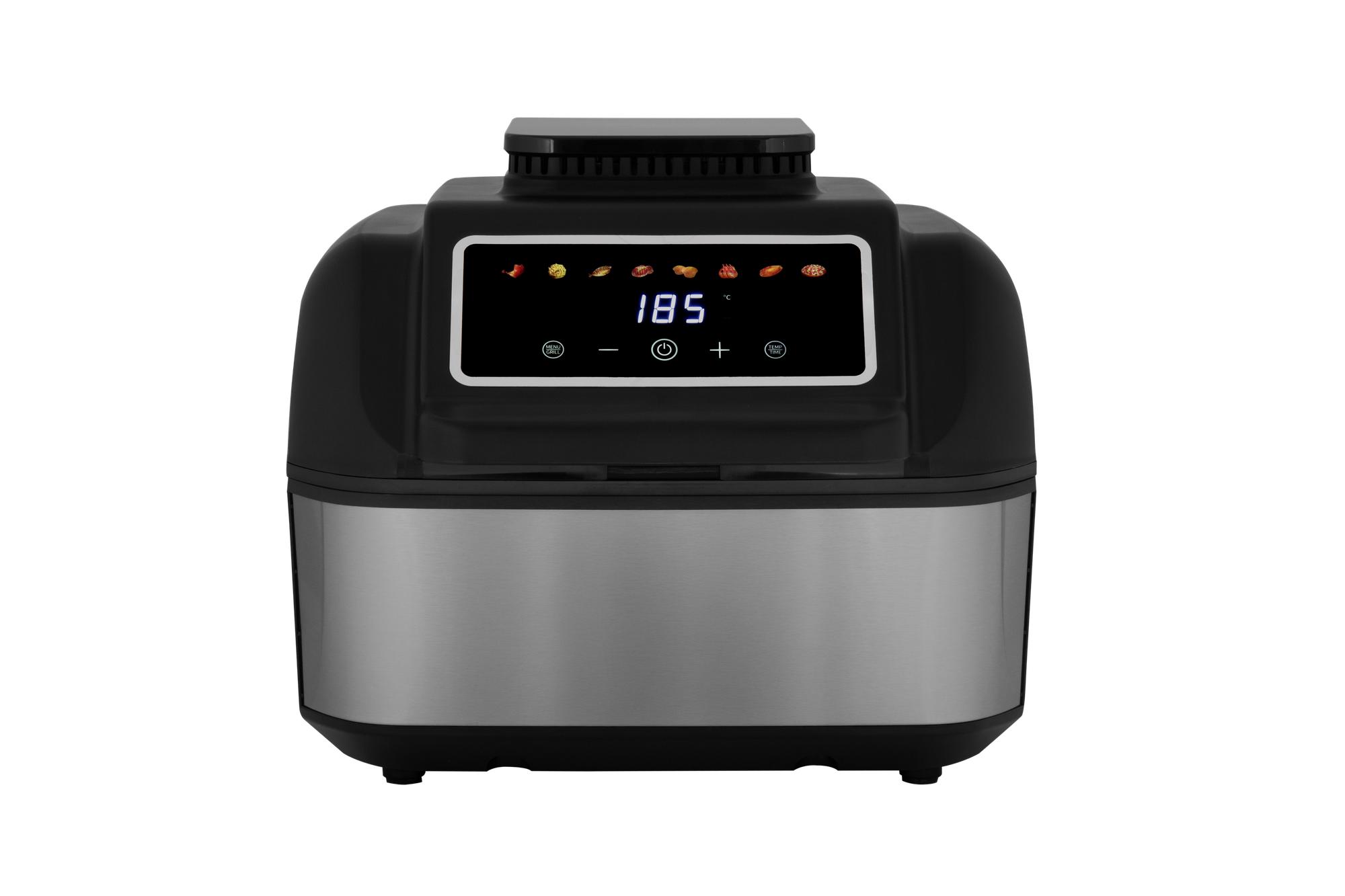 Freidora Por Aire 7L Digital Silver Kanji Home KJH-1800DC