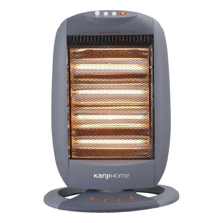 Estufa Halógena 1600W Gris Kanji Home KJH-405G