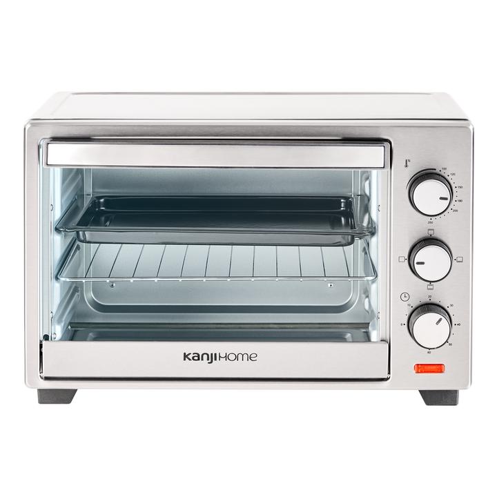 Horno Eléctrico 28L Silver Kanji Home KJH-HE280011600S-S