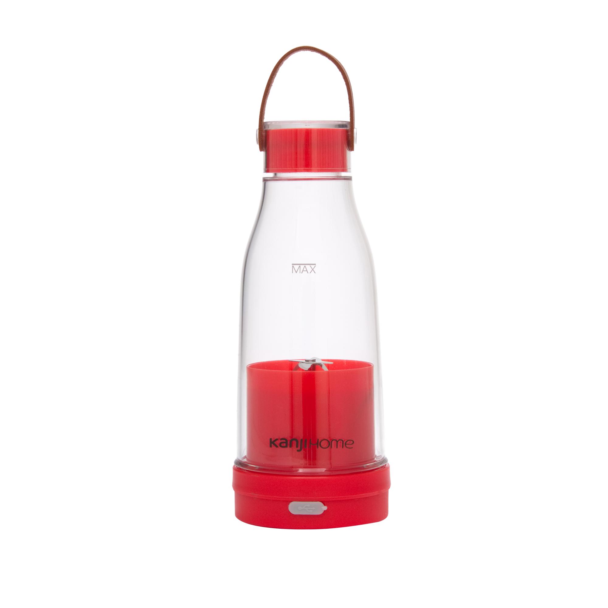 Licuadora Portátil USB Roja Kanji Home KJH-LICPRD