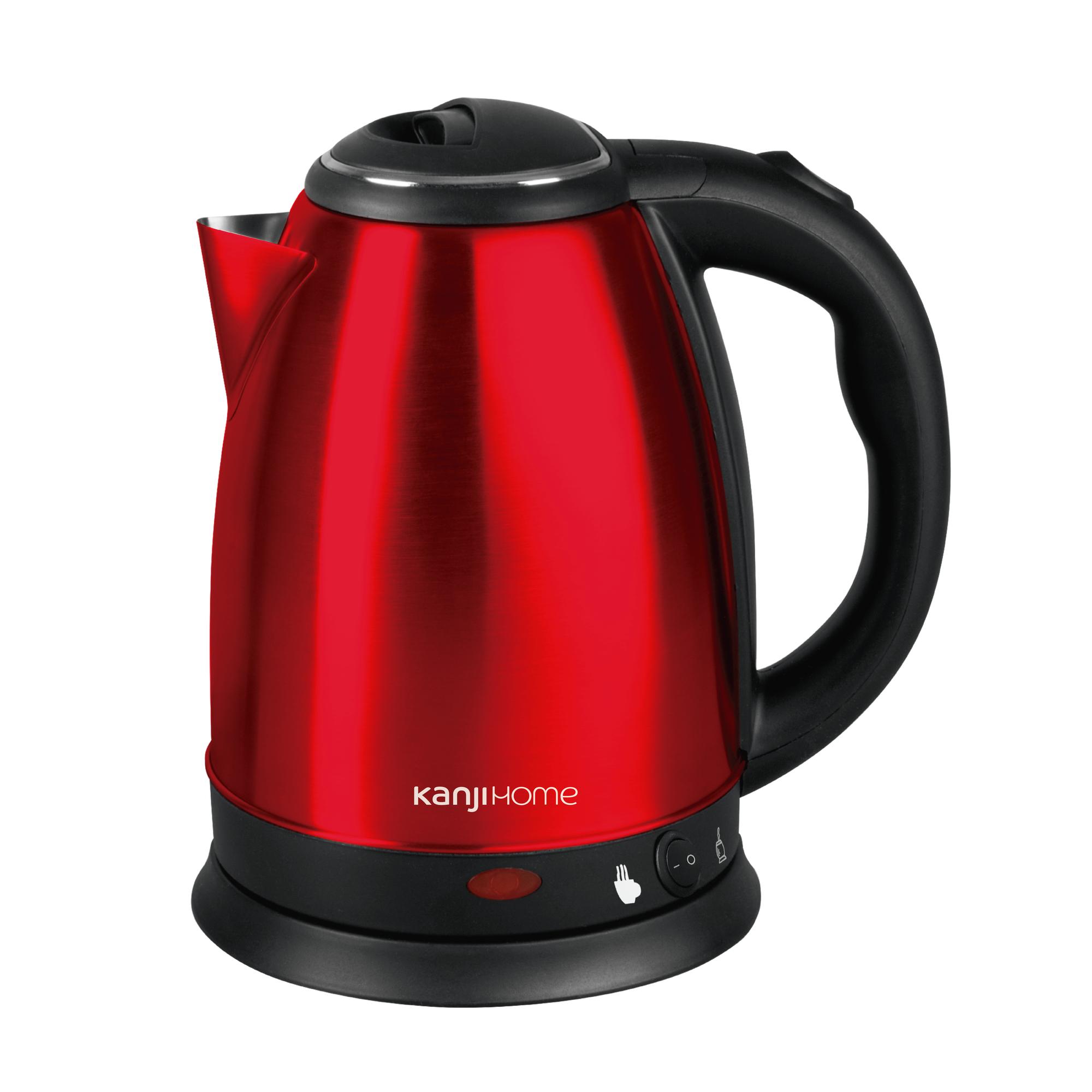 Pava Eléctrica 1,8L Corte Mate Kanji Home KJH-PE15002M-RED