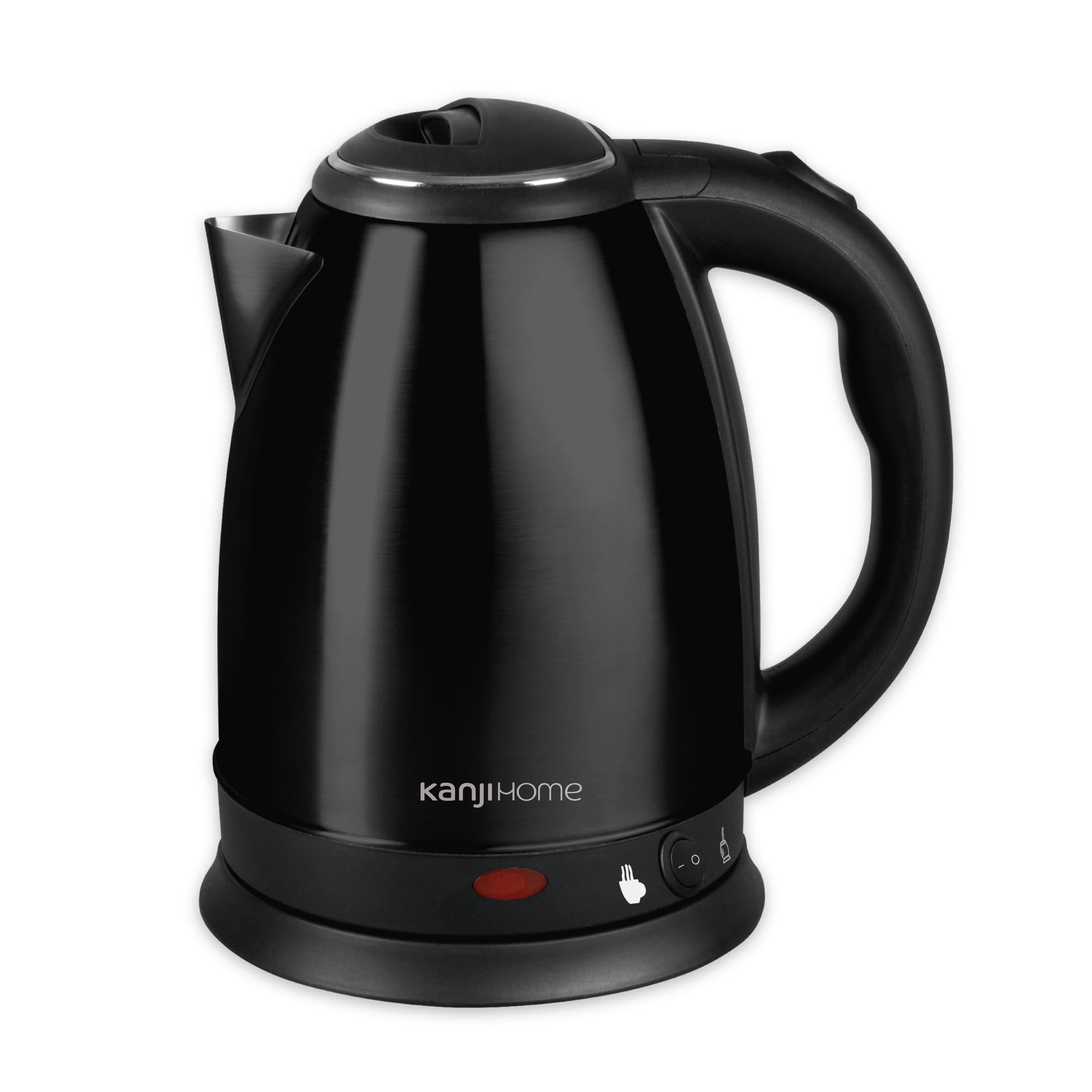 Pava Eléctrica 1,8L Corte Mate Negra Kanji Home KJH-PE15003M-BLK