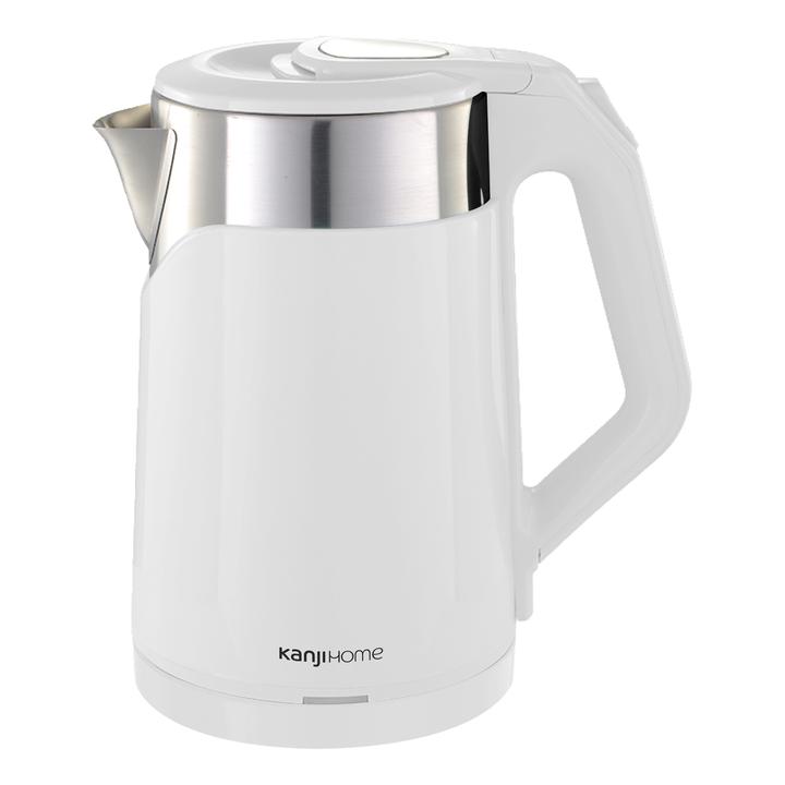 Pava Eléctrica 1,8L Blanca Kanji Home KJH-PE15003S