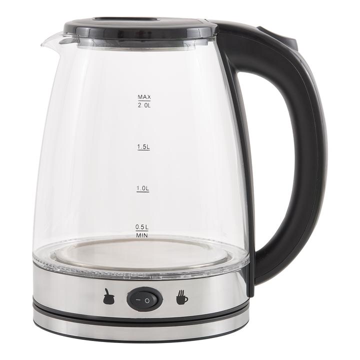 Pava Eléctrica 1,8L Corte Mate De Vidrio Kanji Home KJH-PE15005M