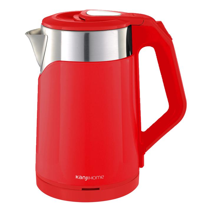 Pava Eléctrica 1,8L Roja Kanji Home KJH-PE15006S