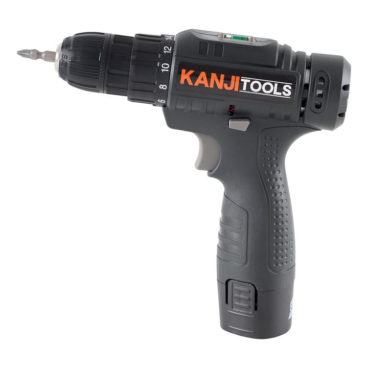 Atornillador Inalámbrico 12V Negro Kanji Tools KJT-AT121PB